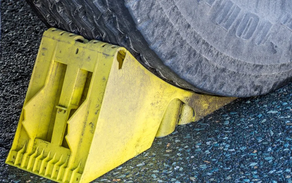 トラック輪止めとは?別名と基本的な役割